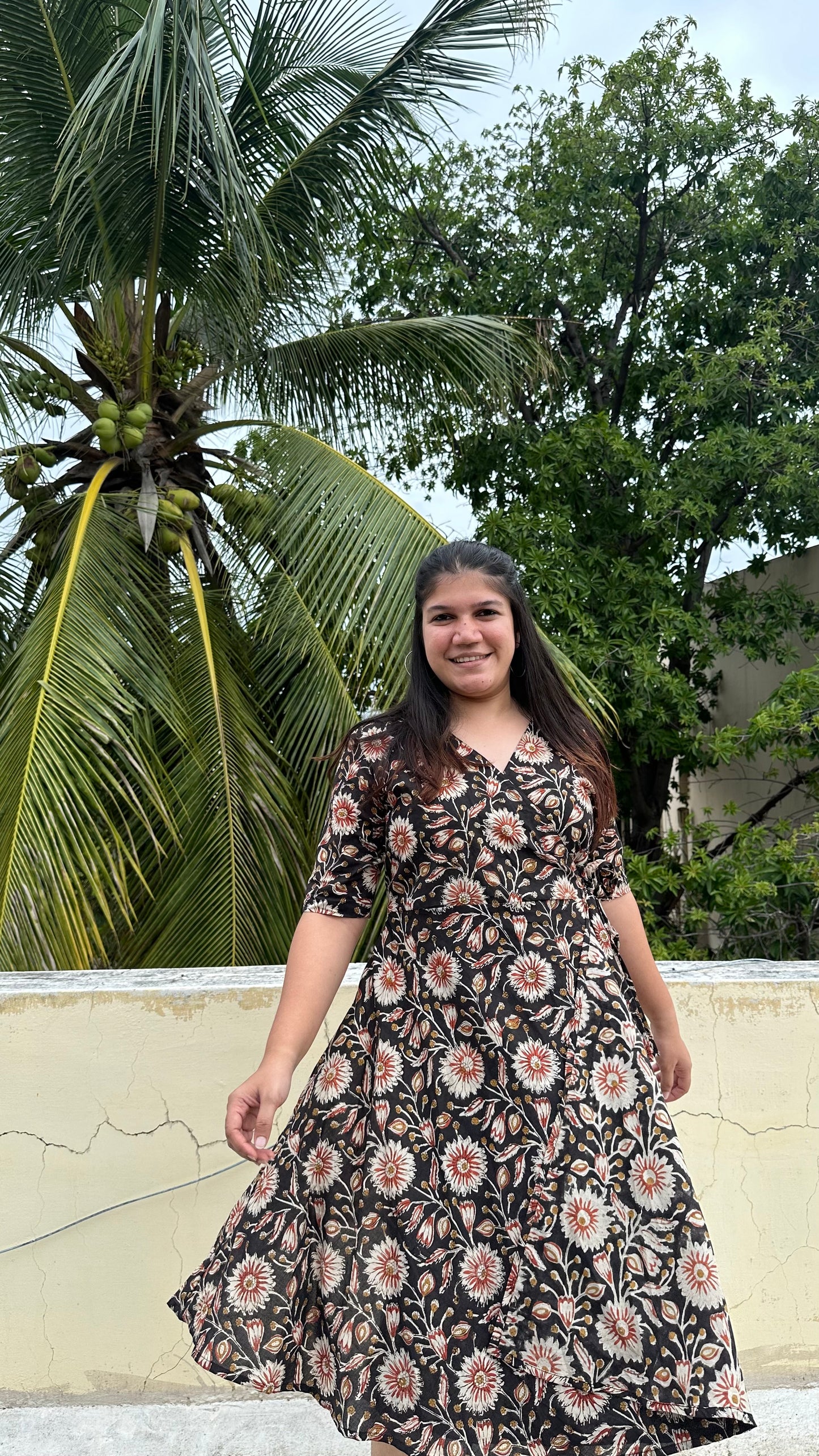 MANALI WRAP DRESS