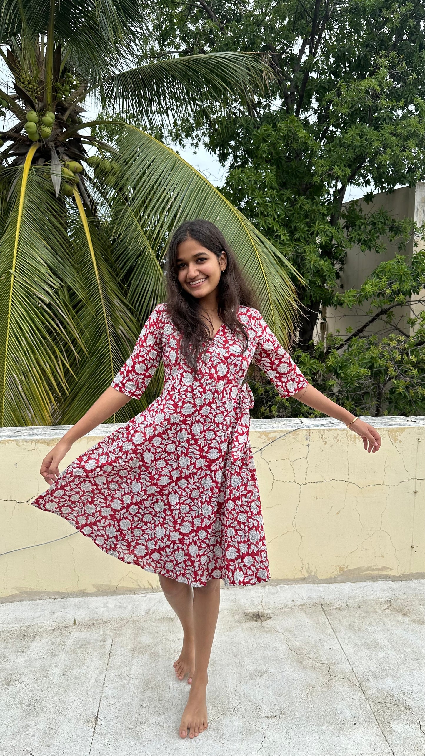 SHIMLA WRAP DRESS