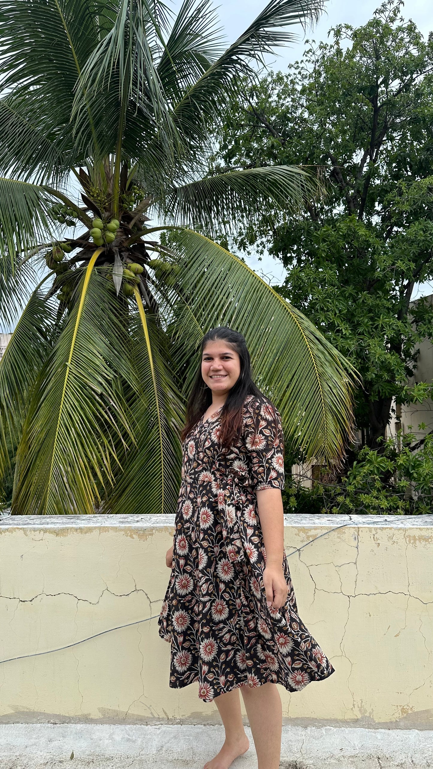 MANALI WRAP DRESS
