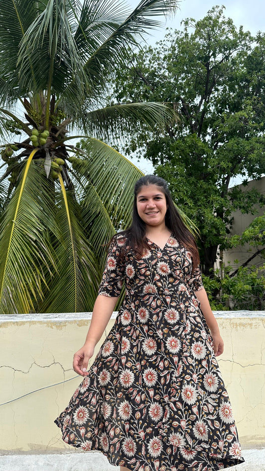 MANALI WRAP DRESS