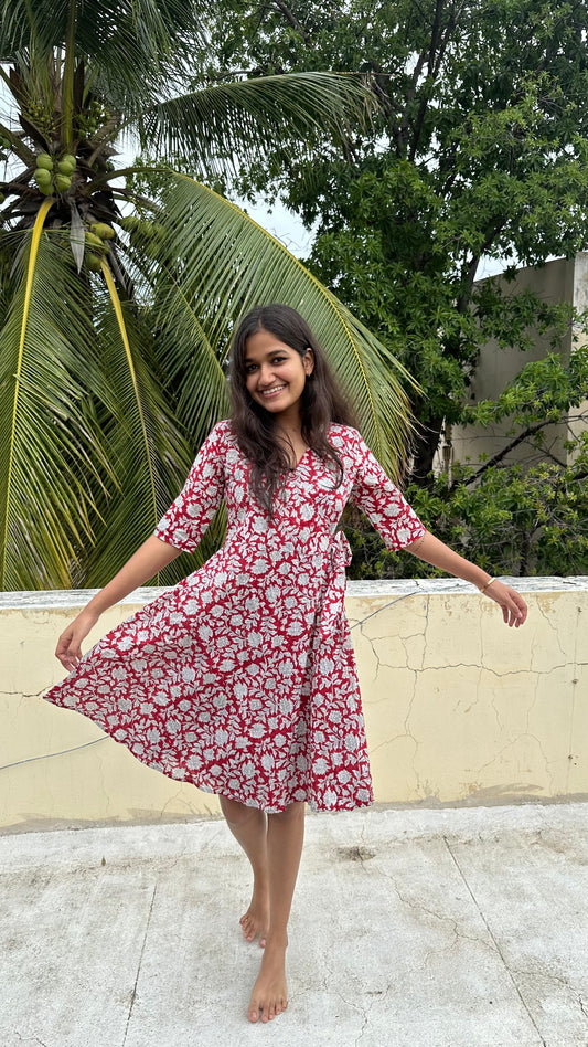 SHIMLA WRAP DRESS